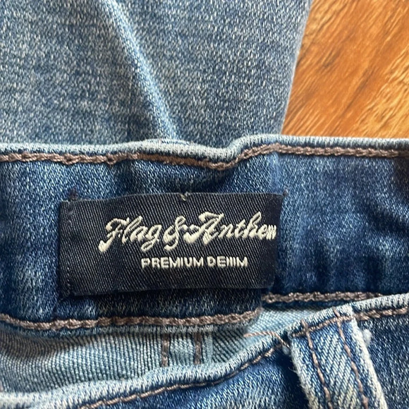 FLAG & ANTHEM Men’s Premium Denim Blue Jeans Portland Relaxed Fit Size 33/32 - Picture 5 of 11